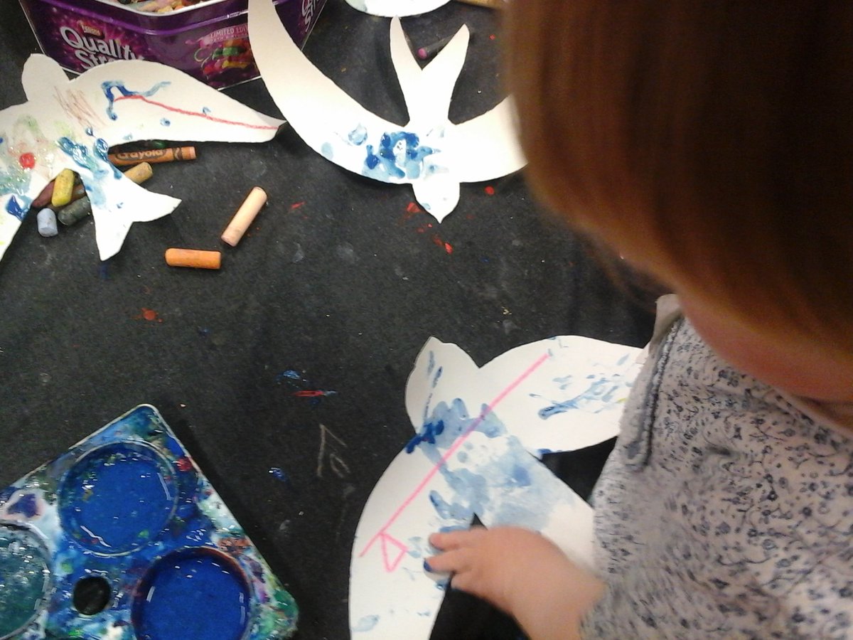 Woop woop - we're back <a href="/Inky_Cuttlefish/">InkyCuttlefishStudio</a> on Monday for more tots art &amp; rhythm 10am-10.45am.  Just drop in - £3 per child.  #Walthamstow #E17