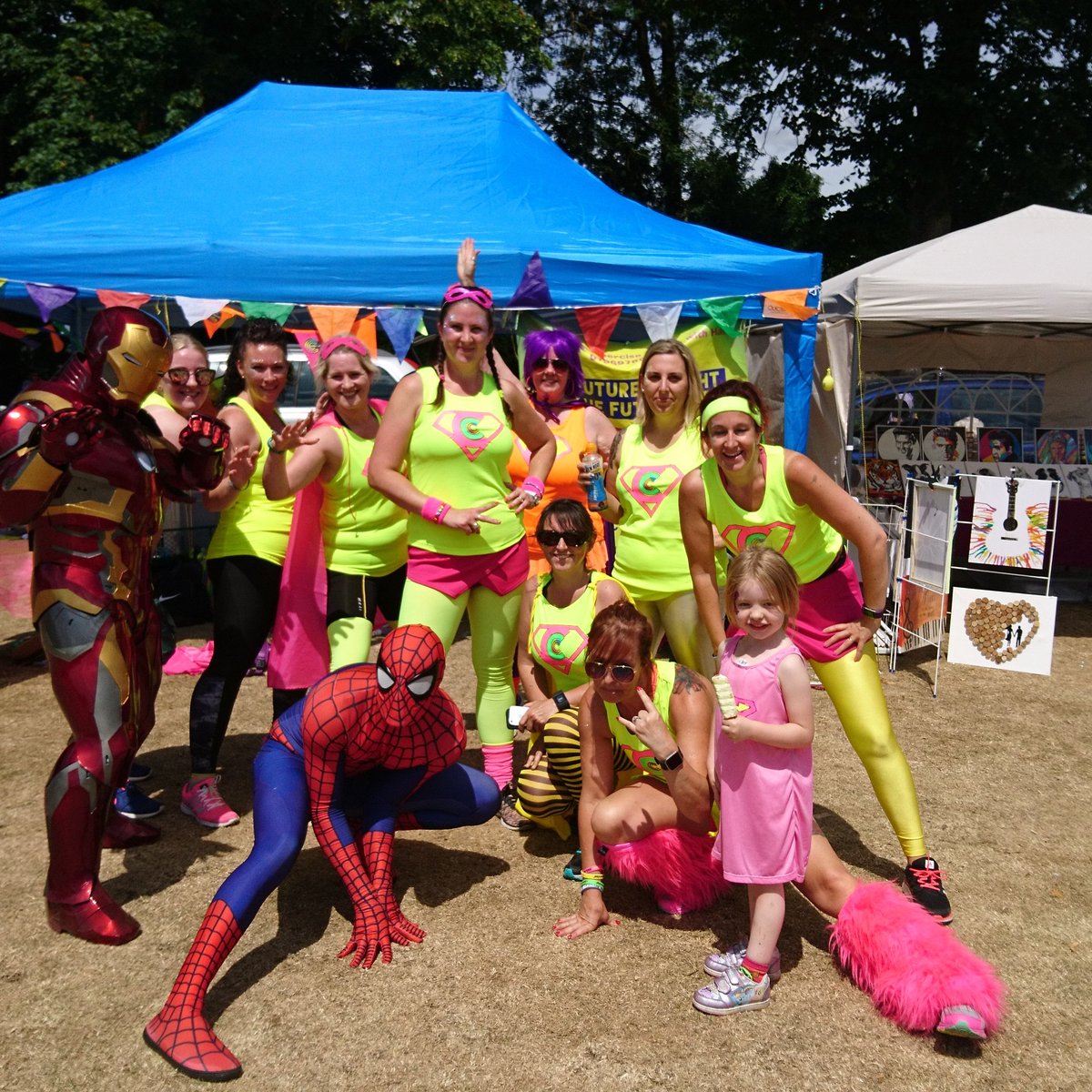 Back on it tomorrow 6.30 <a href="/carterton/">Anita wakefield</a> community center join our glowing superheros #witney #carterton #clubbercise