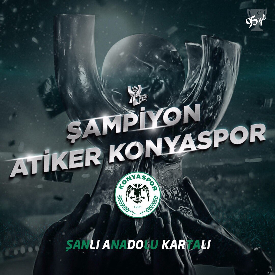 Tebrikler Konya..                                         

    Hak edilmiş bir zafer..