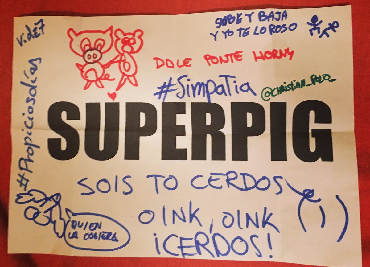 SUPERPIG tweet media