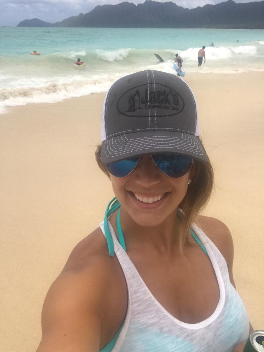 KnowJacks's tweet photo. OMG @Kristen Clutz what a beautiful beach!!  Thank you for supporting Jack's while on your vacation!  #knowjacks https://t.co/5n6Vp0FOPV