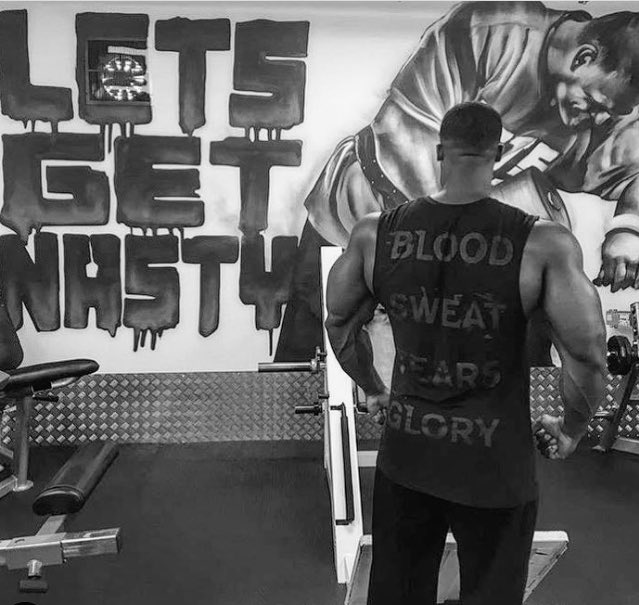 FREAKMODE100's tweet photo. @H3ctorG3ne in our Blood Sweat Tears Glory Sleeveless ☑️💯 https://t.co/QHb7rSdDGi
