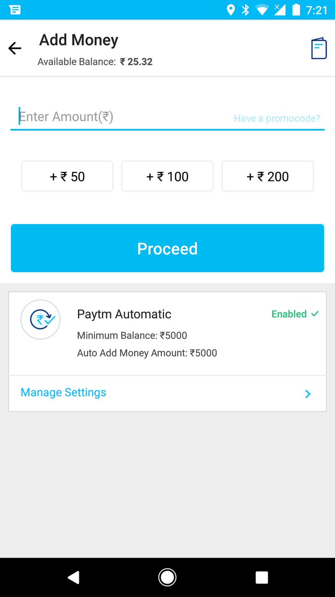 promo code for paytm wallet add money