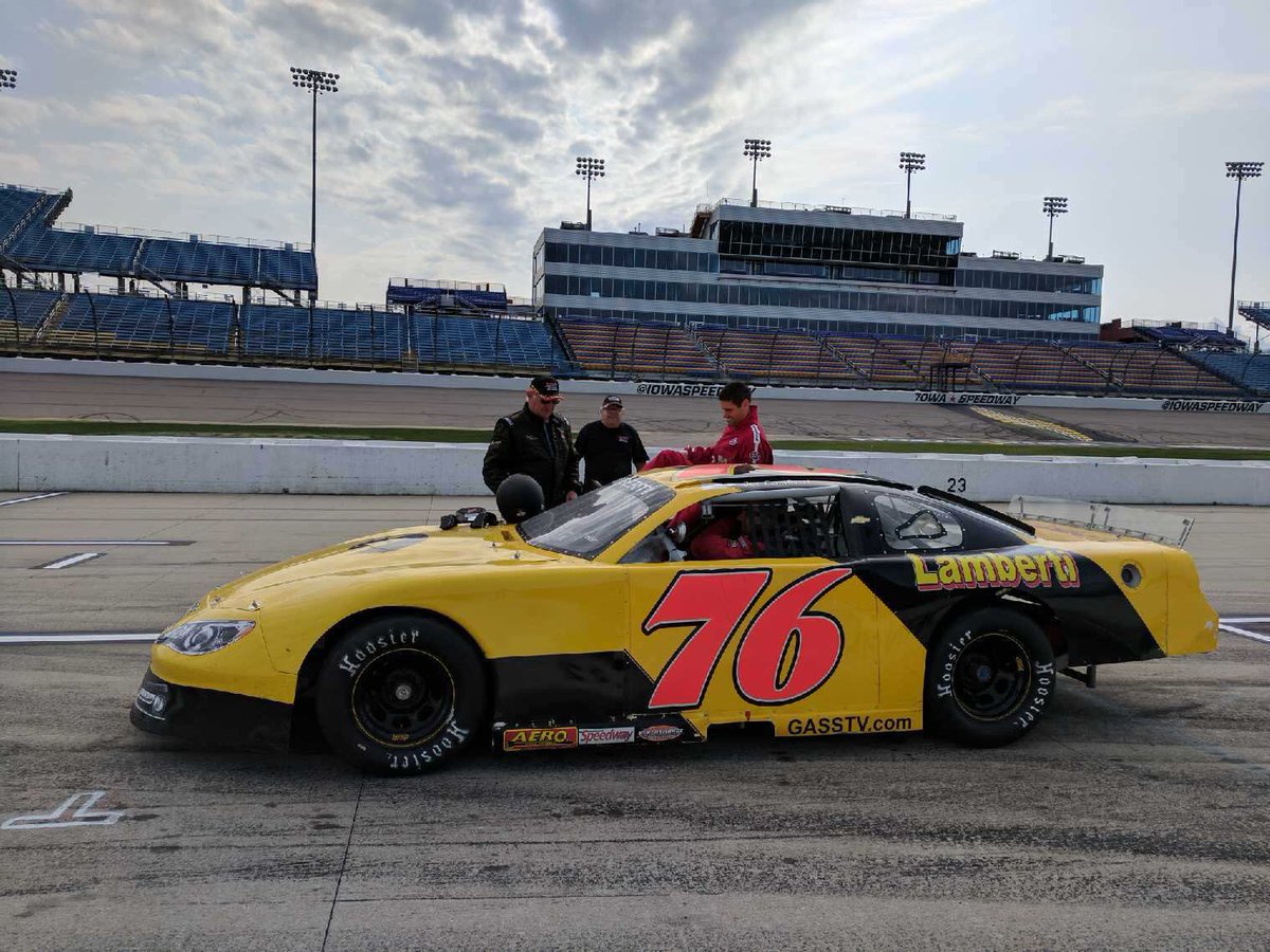NateBoulton's tweet photo. Thank you @ChazAllen2013 for the ride along today. Nate had a great time on the track @iowaspeedway! https://t.co/MYOl6ba8d4