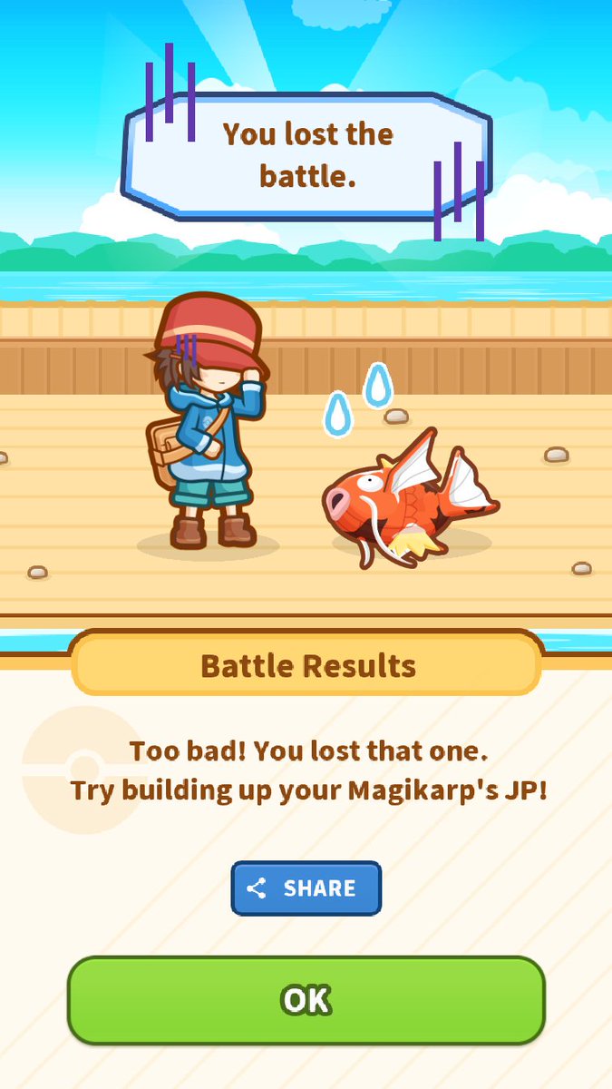 blahword's tweet image. My poor Nick jumped up
64.21 m...
but still lost. #Magikarp koiking.jp/r/