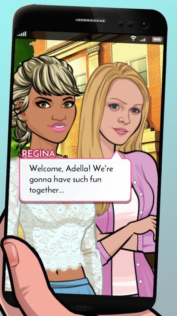adellatorrence's tweet image. Check out my selfie with Regina! bit.ly/EpisodeHere