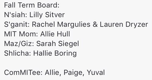 weinsteinbbg's tweet photo. congrats to our fall term board!! https://t.co/xmaaxwUZ53