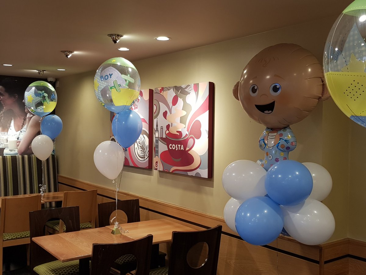 BalloonbeyondUK's tweet image. Baby shower party at @CostaCoffee in Sutton in Ashfield!