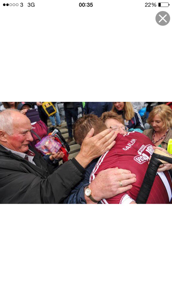 Fantastic picture..Hurling and Family..money can't buy this..well done <a href="/JoeyCan88/">Joe Canning</a> well done Galway