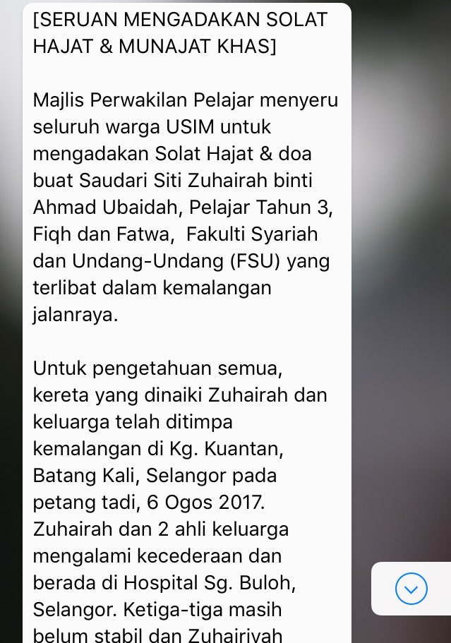 Fsu Usim Pa Twitter Mohon Tembakan Doa Dari Kalian Untuk Sahabat Fsu Kita Dan Keluarga Tabah Mengadapi Ujian Dan Mendapat Kesembuhan Dari Allah Swt Https T Co B4x9grtsnh