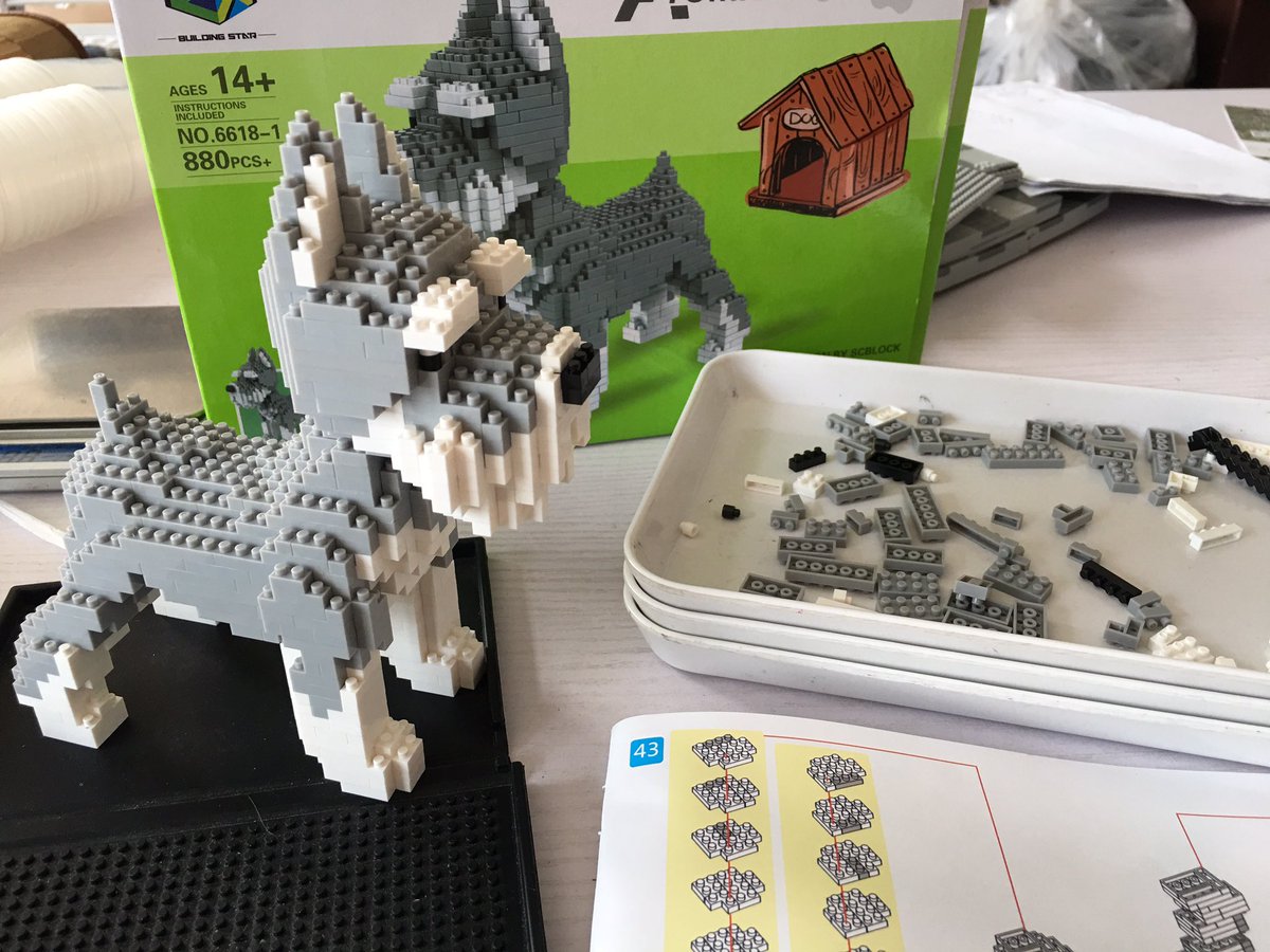 nanoblock schnauzer