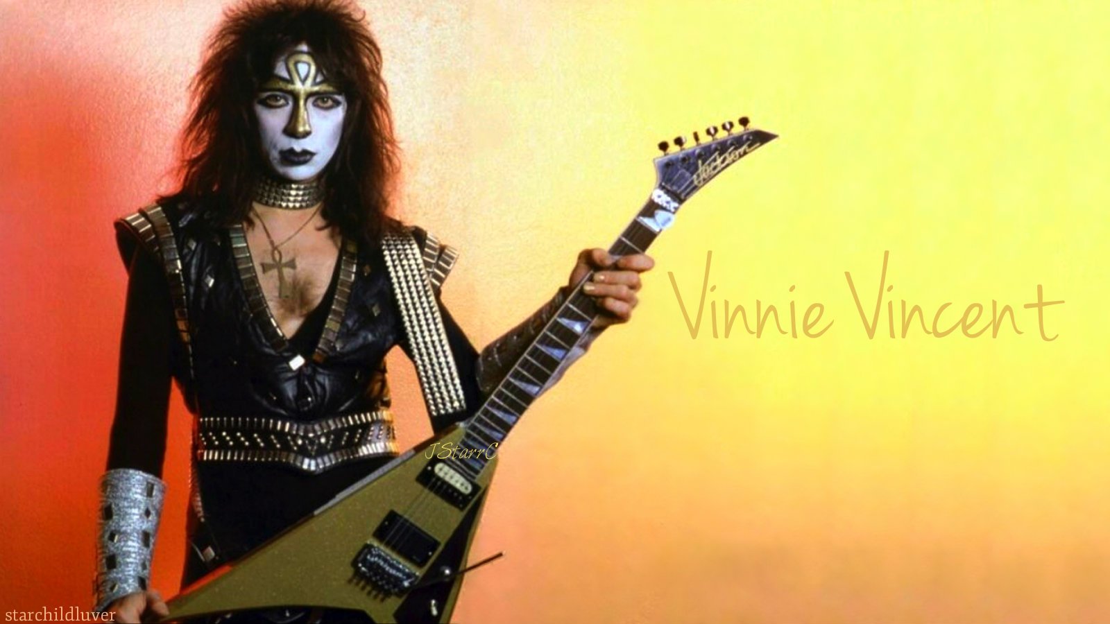 Happy Birthday to the ex lead guitar player from kiss Vinnie Vincent 