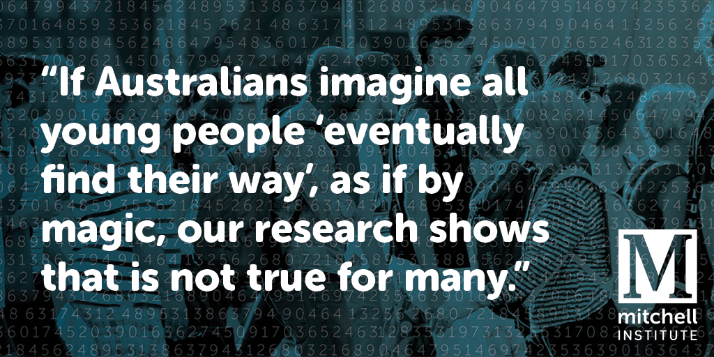 Mitch_Inst's tweet photo. 1 in 8 Australians who fall behind never catch up remaining disengaged for around half their lives https://t.co/WQvfRLuSVk #lostaus #auspol https://t.co/oMbRu3vpXo