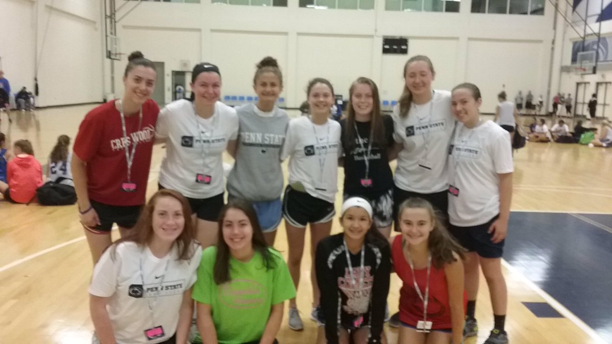 csdhsprincipal's tweet image. Summer fun!! Penn State Basketball Camp Champs!