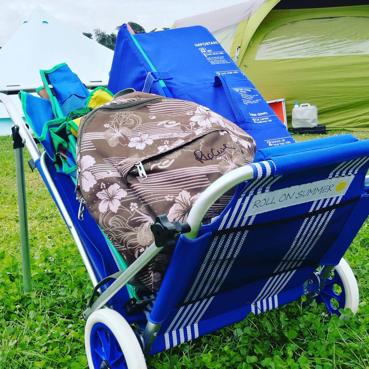 Dorsetmums's tweet photo. Thank goodness we had our @_RollOnSummer trolley for Camp Bestival! #TooMuchToCarry #dorsetmums #ukparentbloggers #summer #festival #dorset https://t.co/UUAT9AHYFa