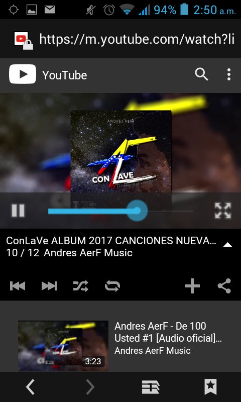 AdelianysGuevar's tweet photo. 😳2:50am y yo aqui escuchando el albúm #ConLaVe😳😍🙈@AndresAerF https://t.co/I2mBMTHtLs
