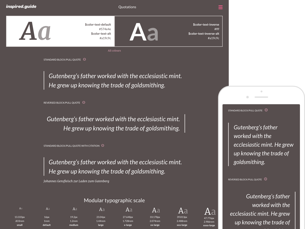 inspired_guides's tweet photo. Introducing Merriweather. A flexible style guide design that’s ideal for presenting a wide range of styles. https://t.co/7FgqJTRtwY https://t.co/esZiZLMEDt