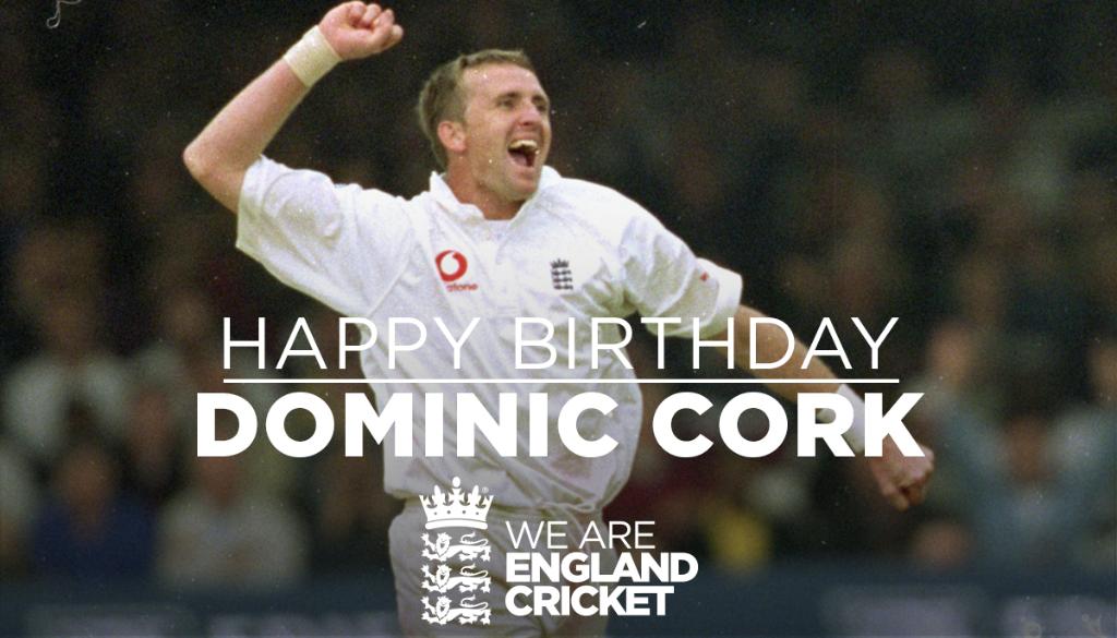Happy Birthday Dominic Cork! 