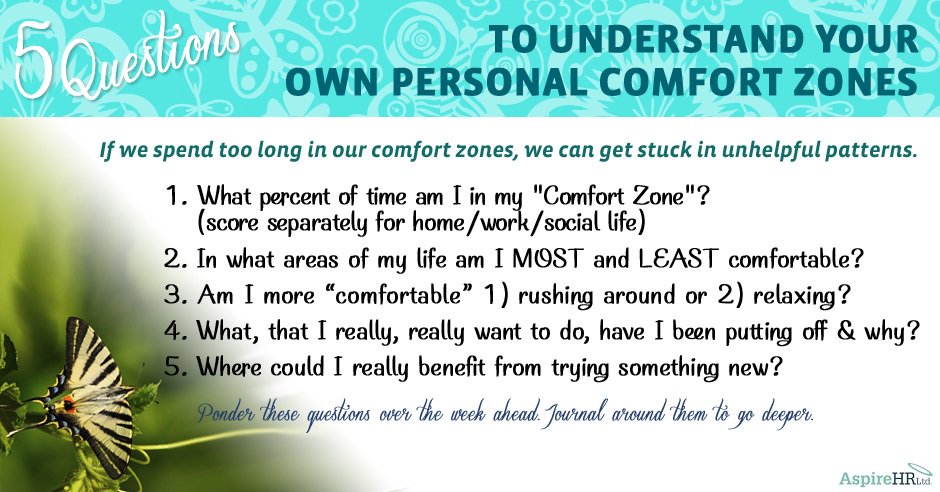 Happy Monday - Challenge yourself by reflecting on these questions. We'd love to here what you come up with.