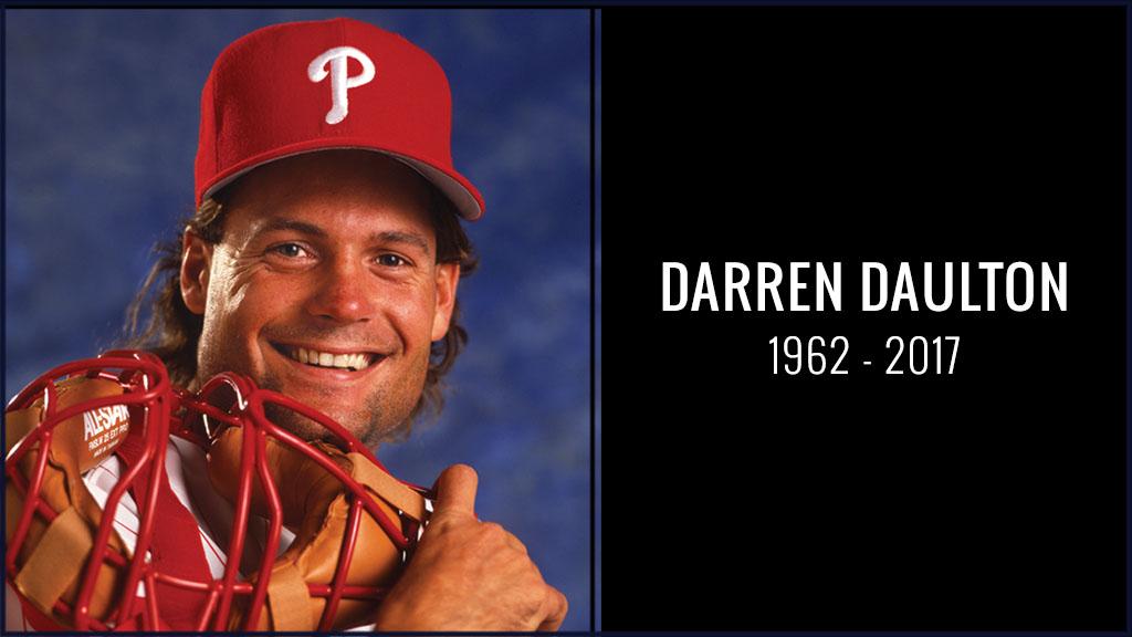 Philadelphia Phillies on X: We are deeply saddened to announce the passing  of 1993 NL Champion and Phillies Wall of Fame catcher Darren Daulton.   / X