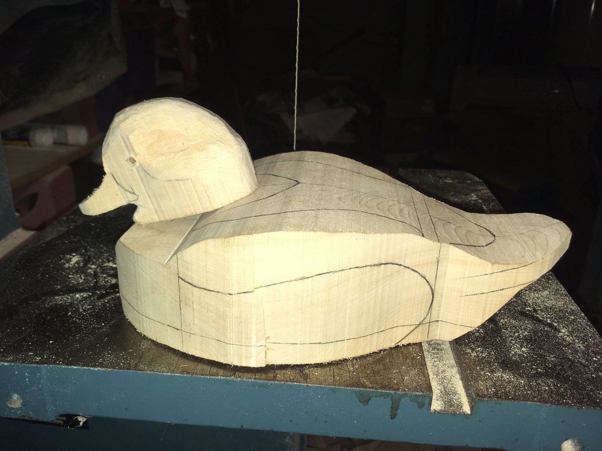 daniel_jambor's tweet image. Will it look like a chubby Bufflehead in time for contest at @GameFairUSA ... we'll know soon!  #clockisrunning #mdwcc