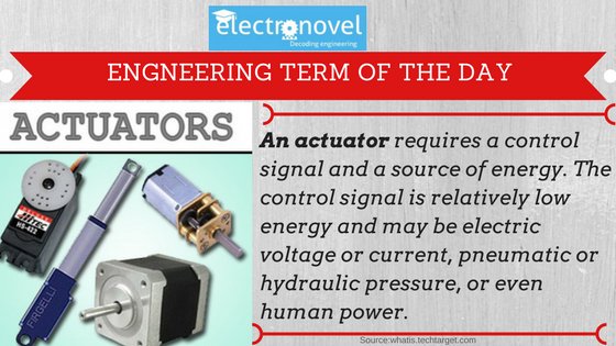 electronovel's tweet photo. #Engineering #Term  #Electronovel #Actuator

Follow our page @electronovel for posts about Engineering  :) https://t.co/NZbHAW7uI4