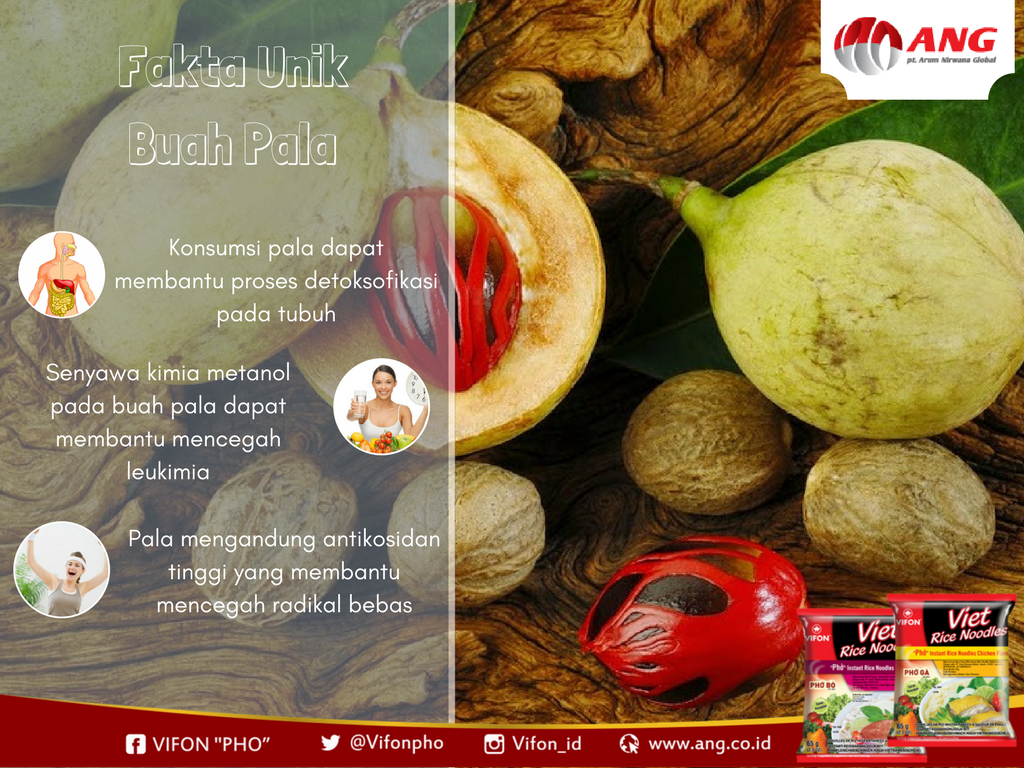 VifonPHO's tweet photo. Pala banyak digunakan di dalam berbagai masakkan Indonesia. Selain dapat membuat masakan lebih lezat, https://t.co/lZ9LdHZJdX