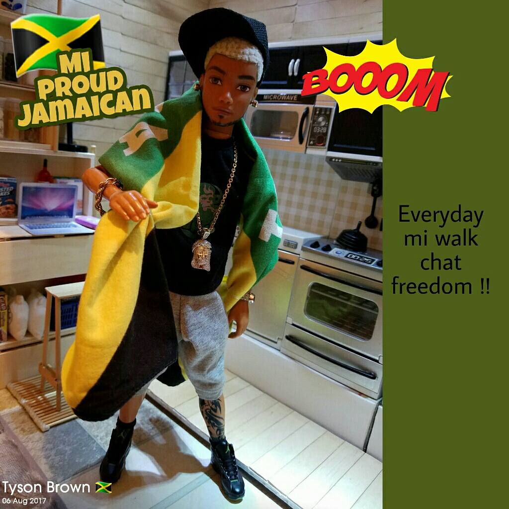 BREDDAH_TYCE's tweet photo. Ah celebration #jamaican #independance #day! bless up mi people everyday mi walk chat #freedom !! #Proud #bobmarley https://t.co/F8NCQGiSFy