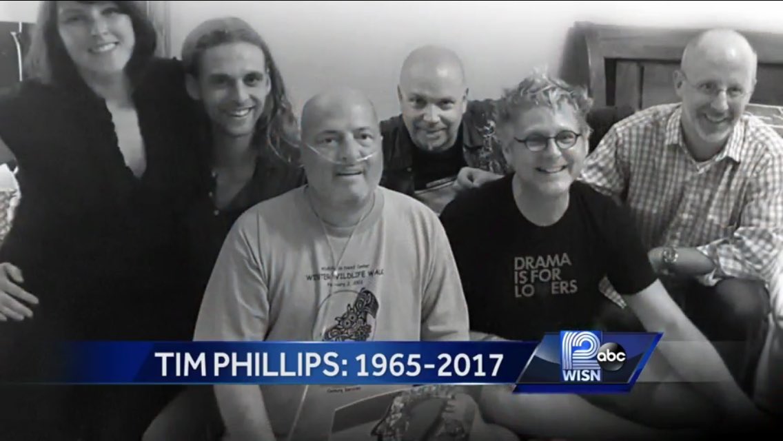 Ben__Hutchison's tweet photo. Sad to hear #Spanglemaker guitarist #TimPhillips passed away. Battled lung cancer for 8 years, and inspired so many  https://t.co/ooOnzJKWyf https://t.co/5OI1ZPVJTm