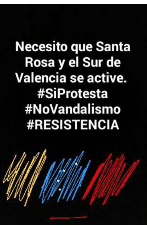DanielLissir's tweet photo. @trafficVALENCIA @trafficMIRANDA todo el sur de Valencia a las calle sin retorno hora 0 libertad para Venezuela https://t.co/caz75UCEbk