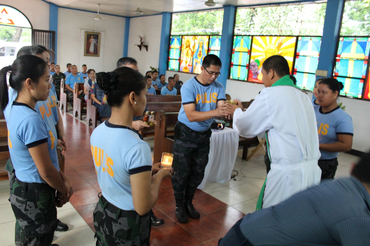 pnp_rpcrdpro18's tweet photo. PRO18 conducted PNP Blue Mass which was attended by PCOs, PNCOs, and NUPs held at St. Michael the Archangel Chapel last August 4, 2017. https://t.co/615lmtVLvz