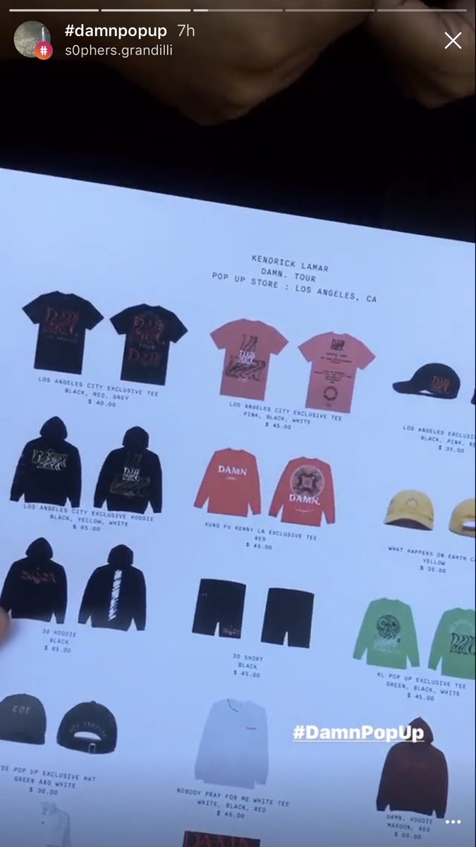 JloSlayMo's tweet photo. The #DamnPopup in LA had (big surprise) a way better selection of clothes compared to SF. Smh. https://t.co/zAP6O7ac6B