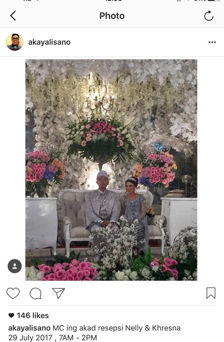 mc akad &amp; resepsi
#NellyKhresna