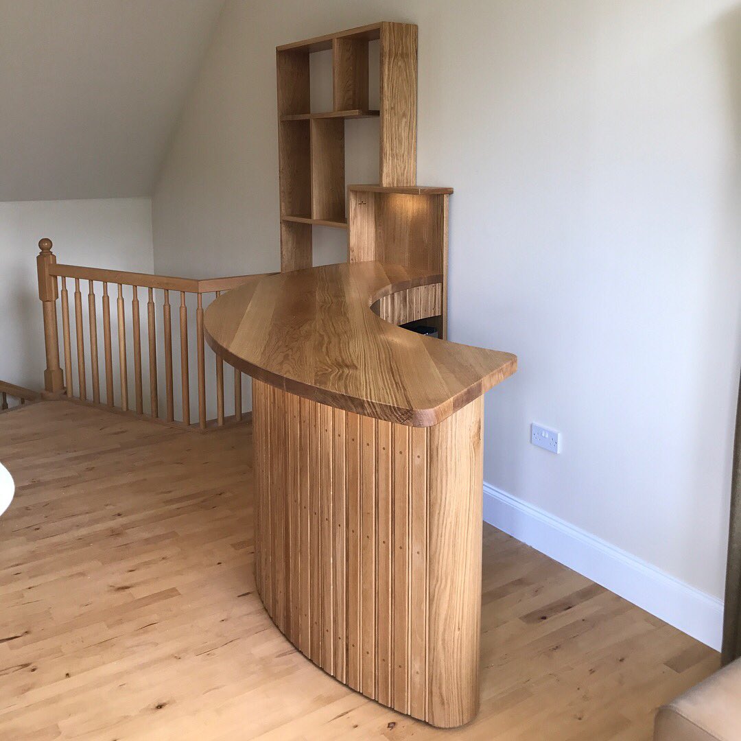 angusross's tweet photo. Installed last week, this is our second bar of the year. Made using native oak. #angusross #handmade https://t.co/0UCK4ppxQ3