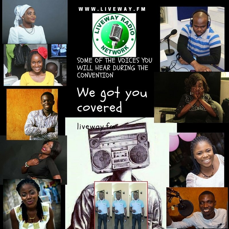 iamsegunfunmi's tweet photo. On #Livewayradio , we got you covered. 
#Livewayradio #withyoualltheway #convention #halleluyah https://t.co/rd4NQsKlfL