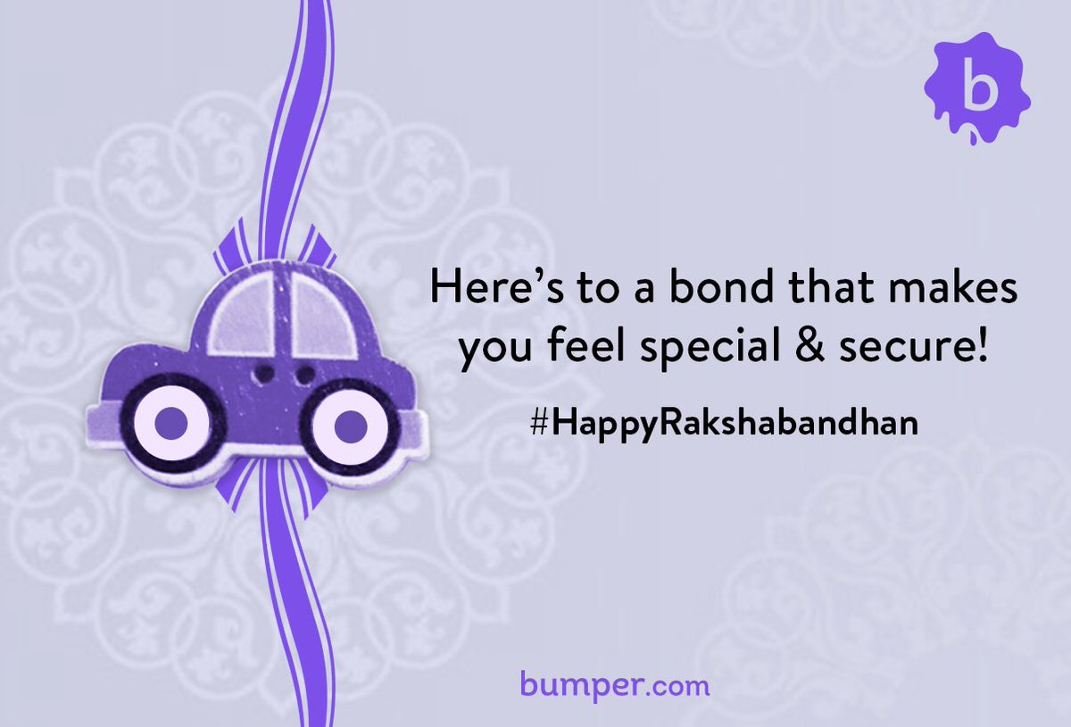 HitBumper's tweet image. Here&apos;s to a lifelong bond! @Car @TeamBHPforum @CarToq @ETAuto #HappyRakshaBandhan #Rakhi #ScratchFree #DentFree #India