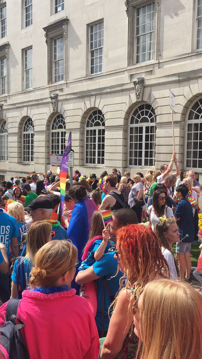 EqualsSociety's tweet photo. We had an amazing time marching in the @LeedsPride parade yesterday with @LeedsBeckettSU! #LeedPride #Pride #LBSU #LeedsBeckett #Equals https://t.co/uyPWFvjKUg
