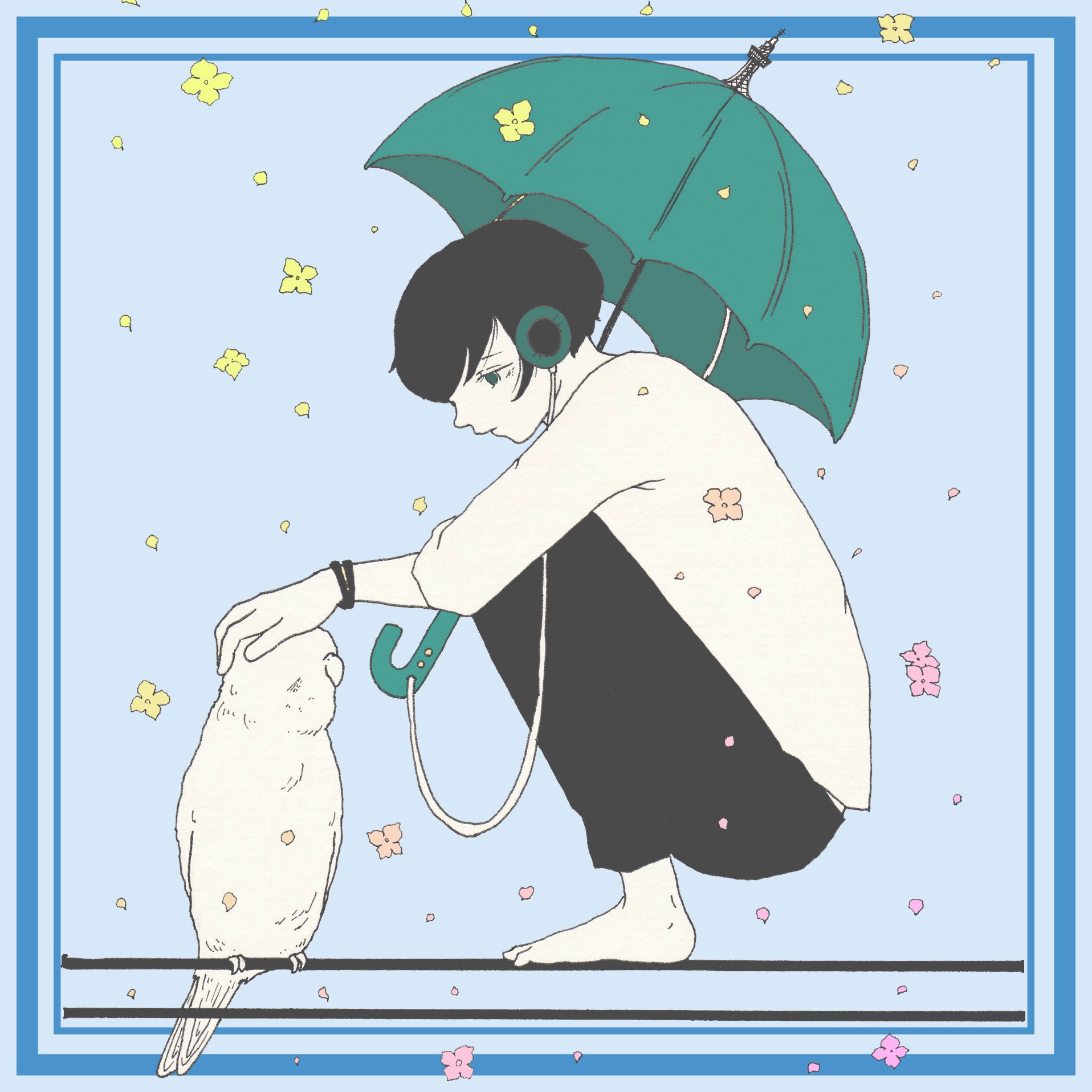 Mechifura على تويتر 台風だね フリーアイコン 雨の日には 編 フリーアイコン イラスト イラスト好きな人と繋がりたい