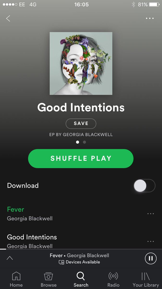 My debut E.P 'Good Intentions' is available for streaming and download on all the usuals! Check it ouuuut #NewMusicMonday #Musicbank #sing