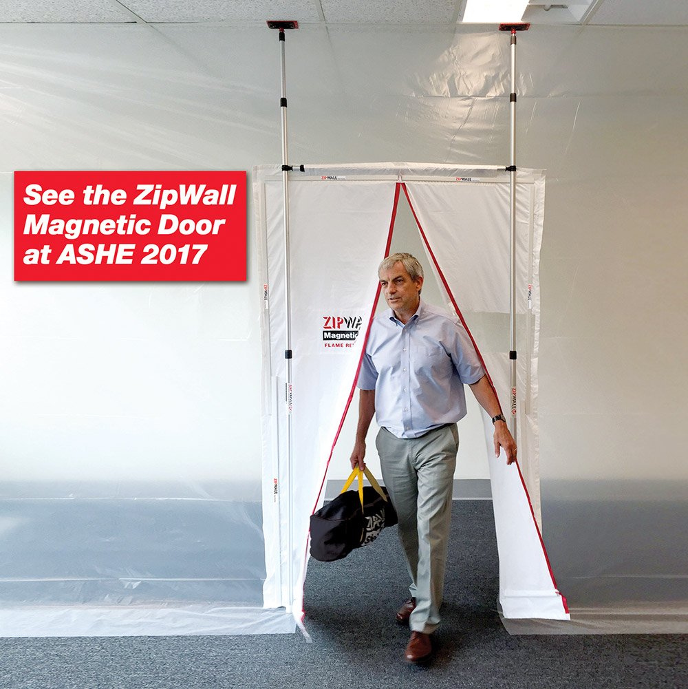 See new ZipWall products for sealing a dust barrier at ASHE 2017! Stop by our booth#837! #ASHEannual ashe.org