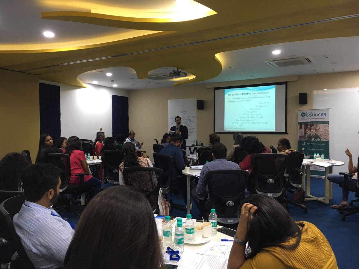 viacom18's tweet photo. "CSR funding gives donors an opportunity to experience joy of giving" says Morry Rao Hermon. #FundingForGood #GoodCSR
@SamhitaDotOrg https://t.co/pP0lxkXOz2