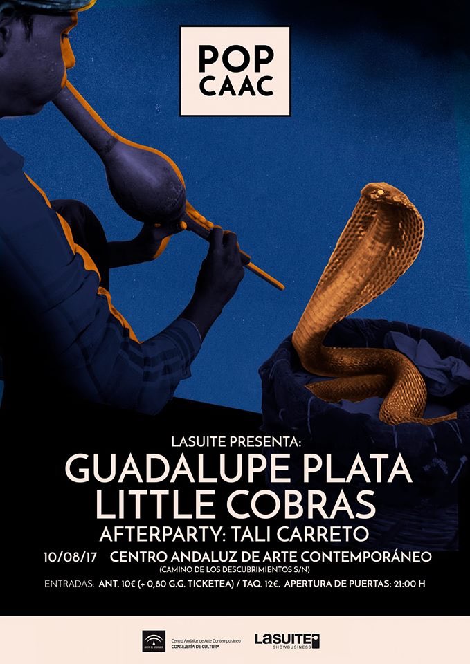 ConciertosEnSvq's tweet photo. CONCURSO EXPRESS!

el jueves @GuadalupePlata + Little Cobras en #POPCAAC!

quieres 1 entrada doble?

1º sigue a @enlasuite
2º haz RT! https://t.co/Nefr9yKShG