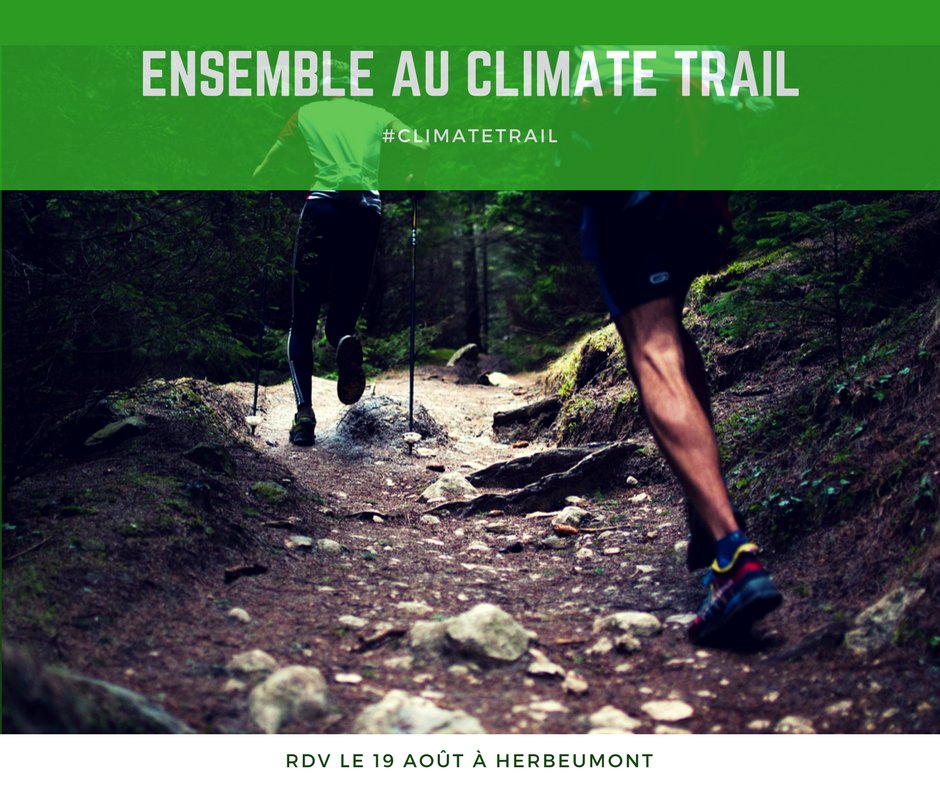 ClimateTrail's tweet image. Venez au #ClimateTrail avec des amis qui vous encouragent ! individuellement et collectivement, en faveur du climat .#running #trail