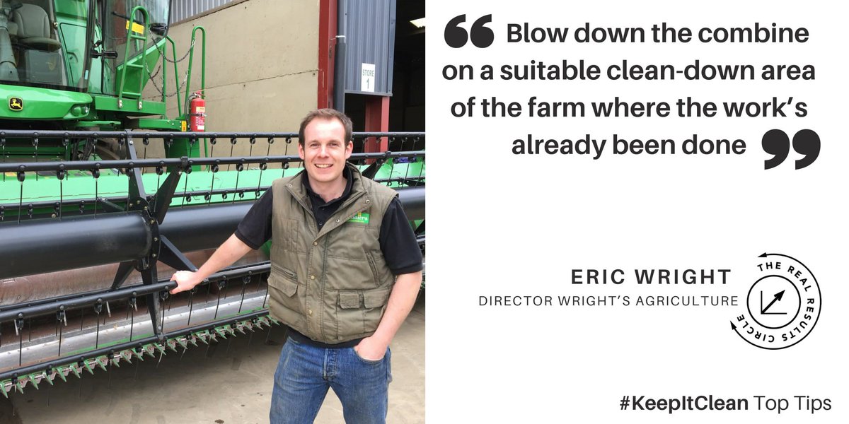 BASFcropUK's tweet photo. Farmer Eric Wright tells us how he #KeepsItClean during #Harvest17, for more visit https://t.co/inpm44JM4B https://t.co/9ZOj4ZT6Bx