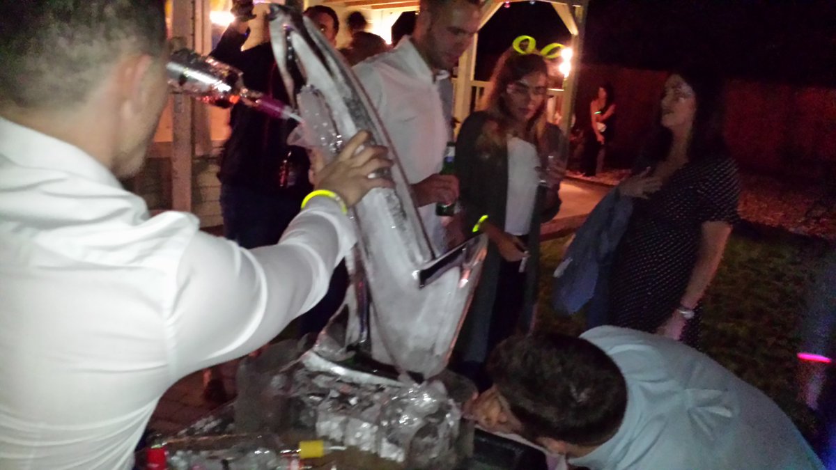 PhilBrokerConve's tweet photo. It was going great #Positiveparty until the Sambuca started pouring through the Positive Lending ice logo, then the wheels came off! π²πΈπ»πΉ https://t.co/yms3x0kLgo