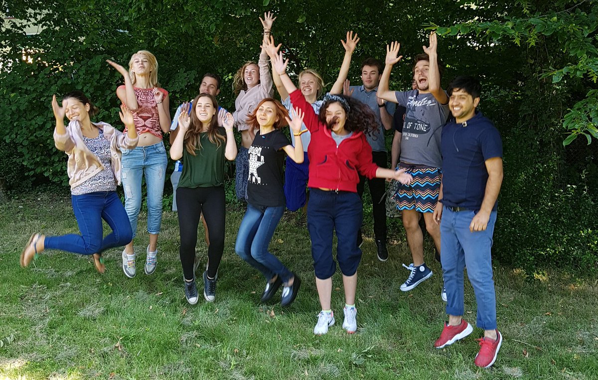 Die TeilnehmerInnen vom #WorldCamp sind da und freuen sich auf's #SummerSound und den #Festivalsummer in #Bremen