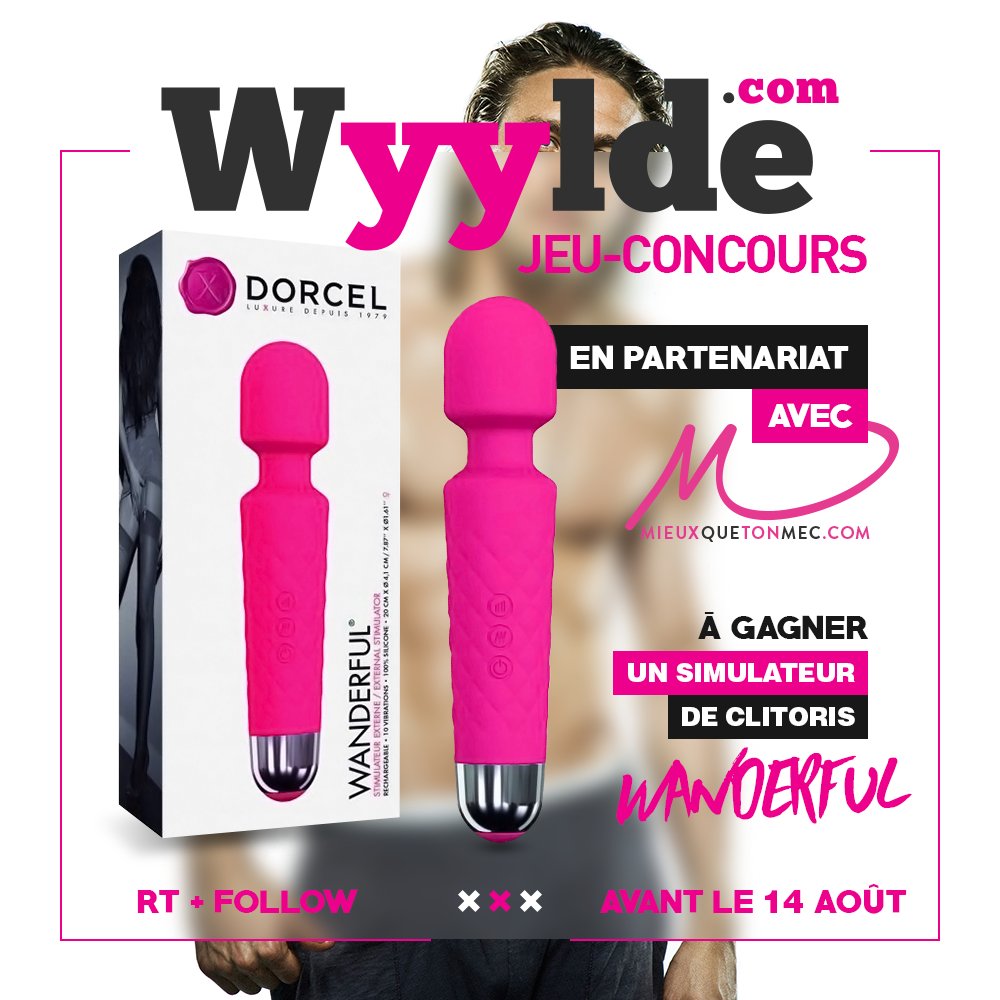 wyylde's tweet image. RT + Follow pour gagner le stimulateur de clitoris @dorcel offert par @mieuxquetonmec.