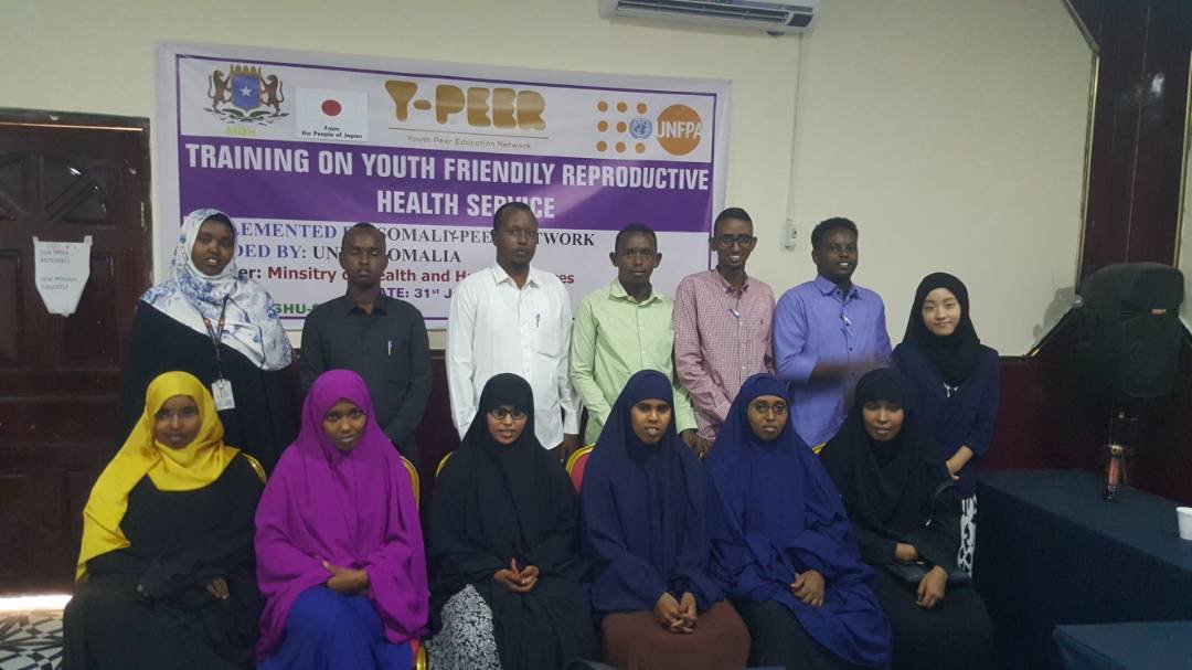 UNFPA_SOMALIA's tweet photo. Training #Mogadishu health workers to provide youth friendly reproductive health services with support from the People of Japan @Caafimadka https://t.co/5ougikun1U