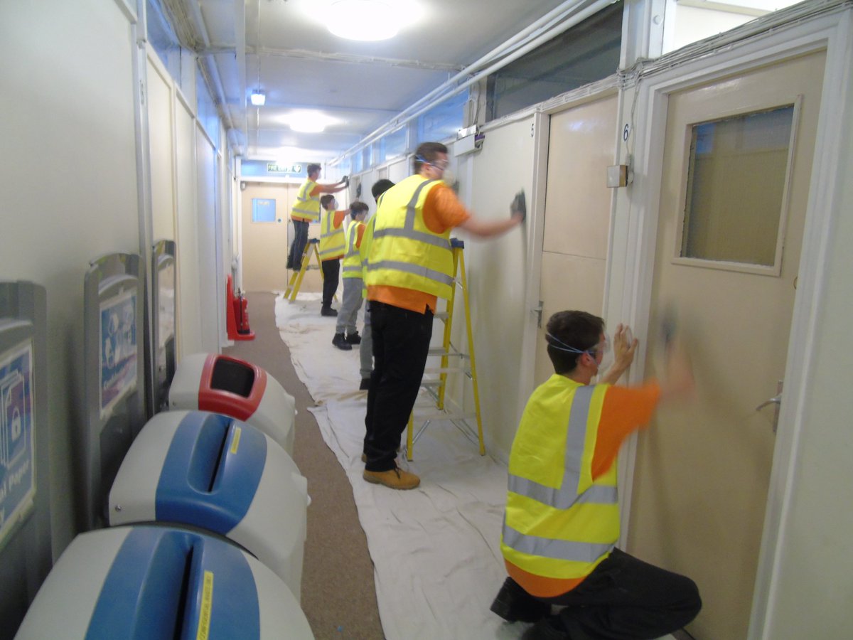 BasWorx's tweet photo. Cohort 3 of the latest @BasWorx Trainees put their newly learned skills into action. https://t.co/vcAIxbws9w