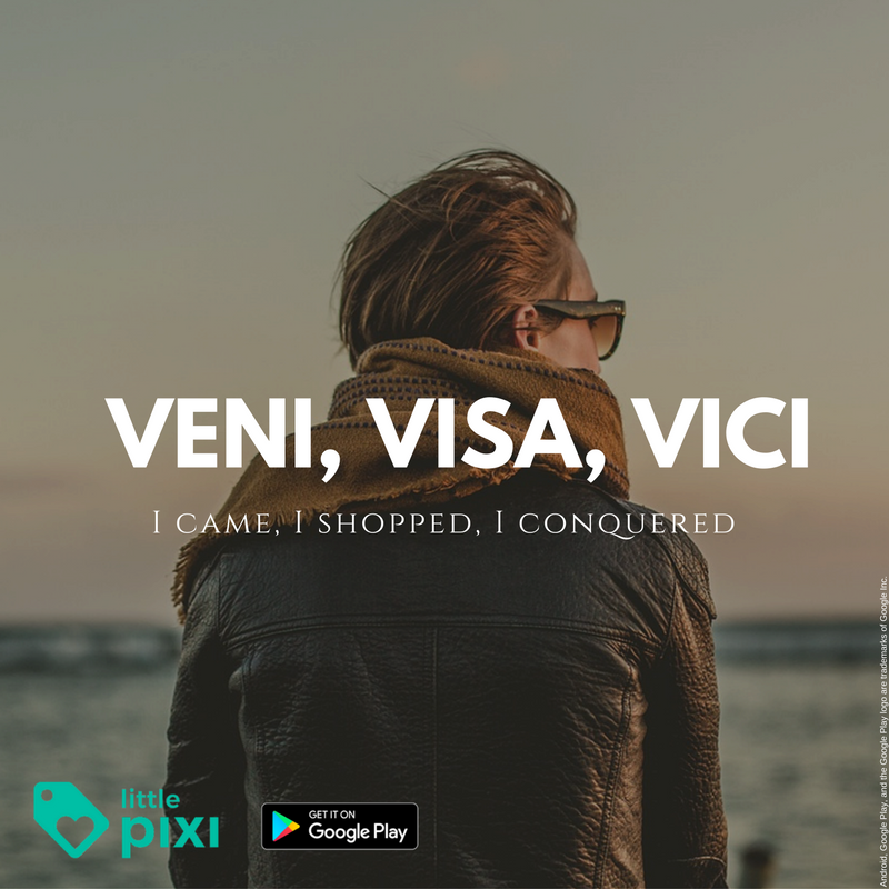 LittlePixi_IN's tweet photo. I came, I shopped, I conquered. RT if you use a Visa Card too #shop #shoppingstar https://t.co/njc5xS7tSp